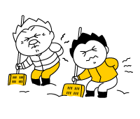 雪下ろし作業が難しいか